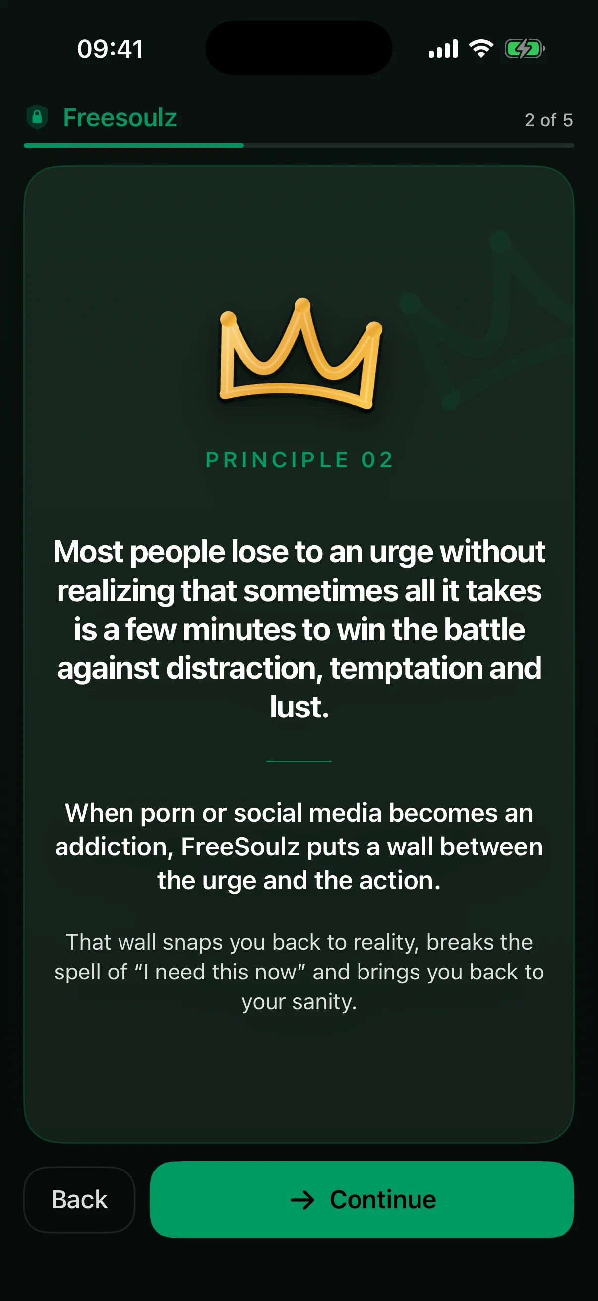 FreeSoulz Principle 02 explaining protection from distraction and temptation